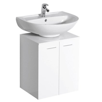 Aqualine, DINO dulap chiuveta 50x30x50cm, alb, 57030
