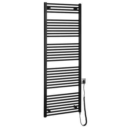Aqualine, element de încălzire electric DIRECT-E, drept, 600x1680 mm, 800 W, negru, ILE66TB