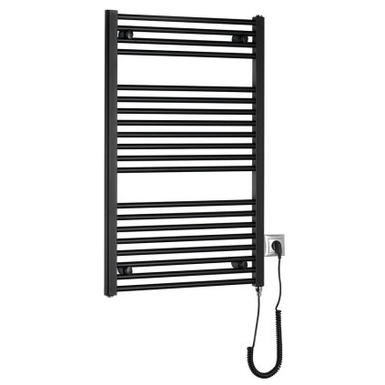 Aqualine, element de încălzire electric DIRECT-E, drept, 600x960 mm, 400 W, negru, ILE96TB
