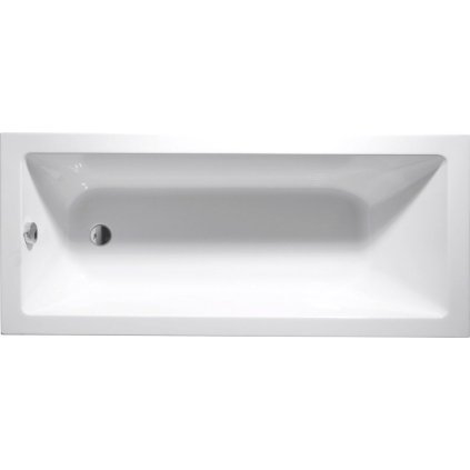 Aqualine, cada dreptunghiulara DOUBRAVA 170x70x41cm, alba, A1770