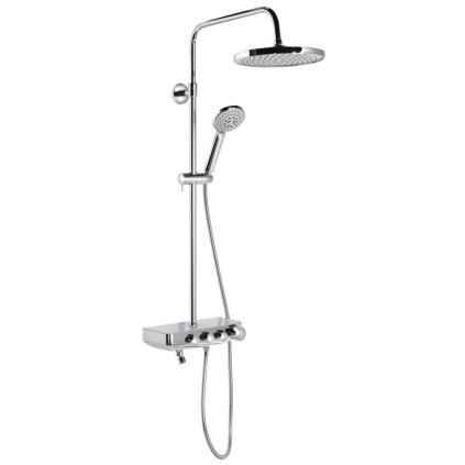 Aqualine, coloana de dus FARRAO cu robinet si umplutura, croma, SL450