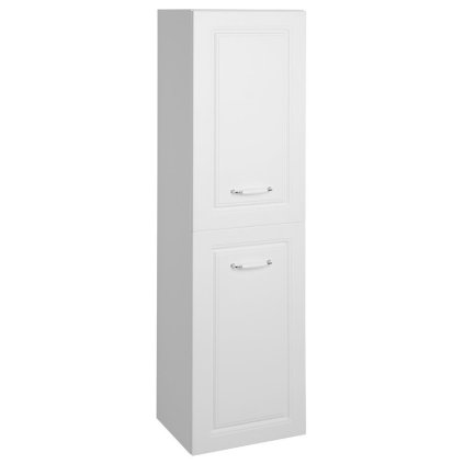 Aqualine, dulap înalt FAVOLO cu coș 40x150x31 cm, mat alb, FV160