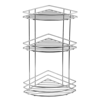 Aqualine, Chrome LINE rafturi de sârmă colț triplu crom, 37015