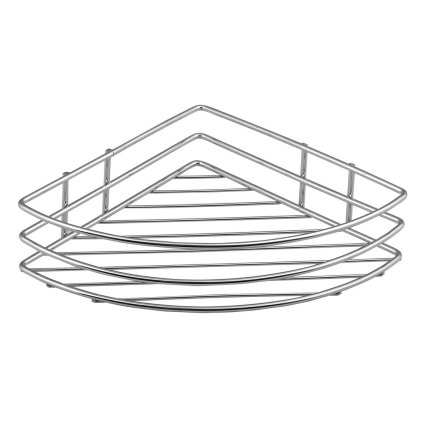 Aqualine, poliță de colț dintr-un singur fir Chrome LINE, crom, 37005