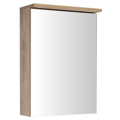 Aqualine, Galerie KAWA STRIP cu iluminare LED 50x70x22cm, stejar emporio, WGL35S