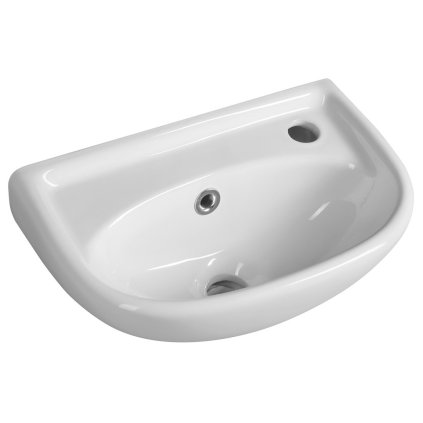 Aqualine, Chiuveta ceramica 40x25 cm, alb, 4000