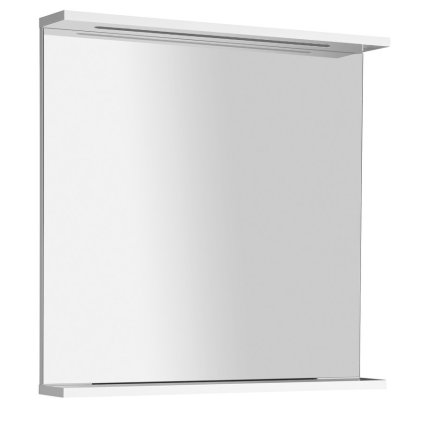 293619 aqualine korin strip zrkadlo s led osvetlenim 70x70x12cm ko380s