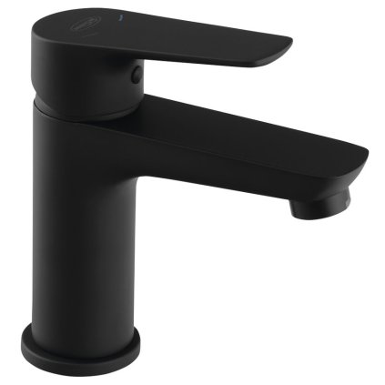 Aqualine, baterie LOTTA de sine stătătoare pentru chiuvetă fără priză, negru, LT602B