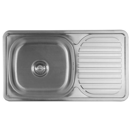 Aqualine, Chiuveta inox 76x18x42cm, AQ7642B