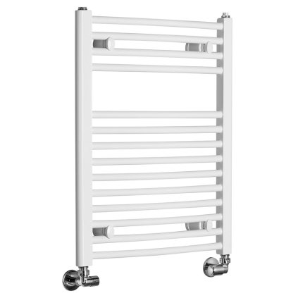 Aqualine, element de încălzire ORBIT cu racord lateral 500x640 mm, 360 W, alb, ILO65T