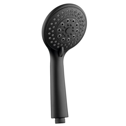 Aqualine, duș de mână, 3 moduri de duș, diametru 100 mm, ABS/negru, SC106