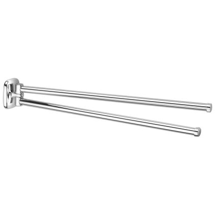Aqualine, RUMBA suport prosop pivotant dublu 450 mm, crom, RB121
