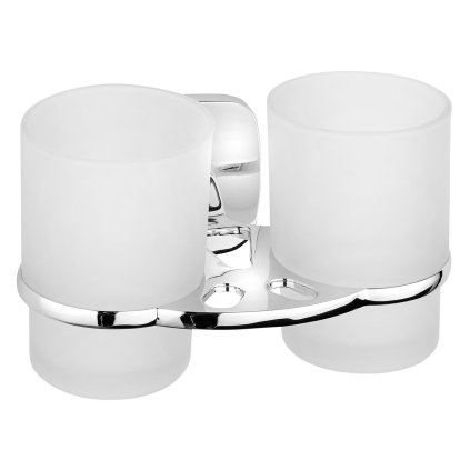 Aqualine, suport dublu pentru pahare RUMBA, pahar de lapte, RB105