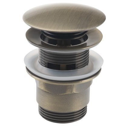 Aqualine, iesire chiuveta 5/4", click-clack, dop mare, grosime 30-45mm, bronz, TF7001A