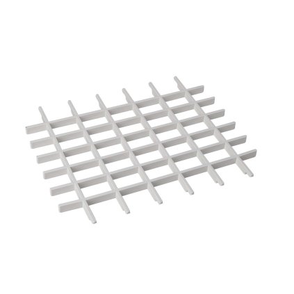 Aqualine, Grilă universală pentru chiuvete suspendate, plastic, alb, PI5020