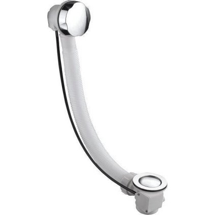 Aqualine, Set de baie cu bowden de control fără sifon, crom, TY1002