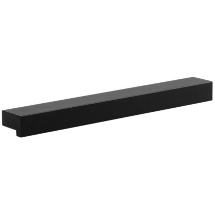 Aqualine, mâner ZINA, 126/96mm, negru mat, 10099