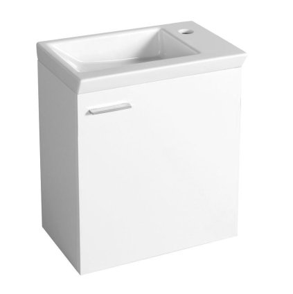 Aqualine, dulap lavoar ZOJA 44x50x23,5cm, alb, 51046
