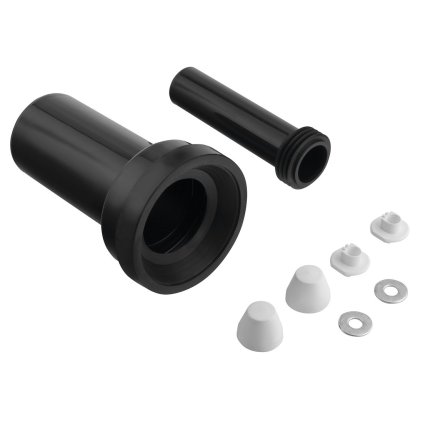 Bruckner, set de racorduri WC - drept 250 mm, piesa de conectare 180 mm, 159.322.0