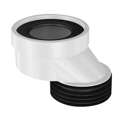 Bruckner, manșetă WC fixă, excentrică, 60 mm, 159.337.0