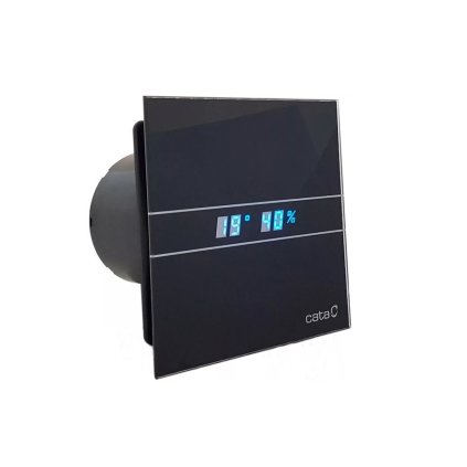 Cata, E-120 GBTH ventilator de baie axial cu automat, 6W/11W, teava 120 mm, negru, 00901602