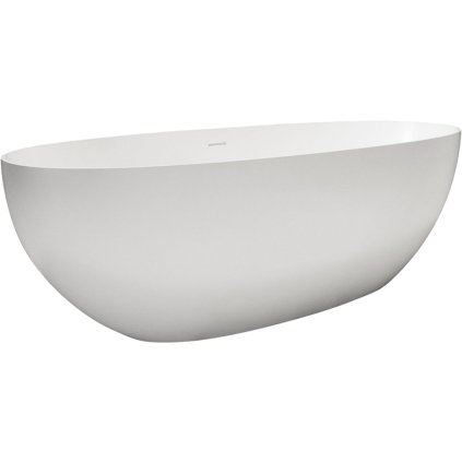 415177 cerano antonia volne stojaca vana z liateho mramoru 170x75cm biela matna cer cer 417524
