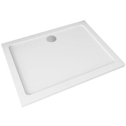 518722 cerano piato obdlznikova sprchova vanicka z liateho mramoru 100x80x3 cm biela matna cer cer 476957