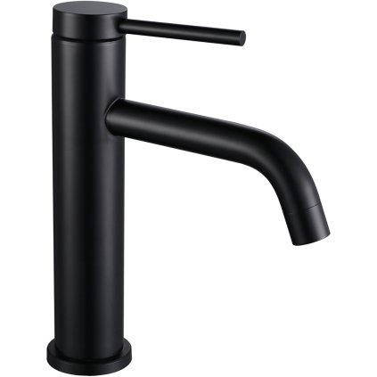 Cerano Rosalba, baterie chiuveta h-200, negru mat, CER-CER-428665