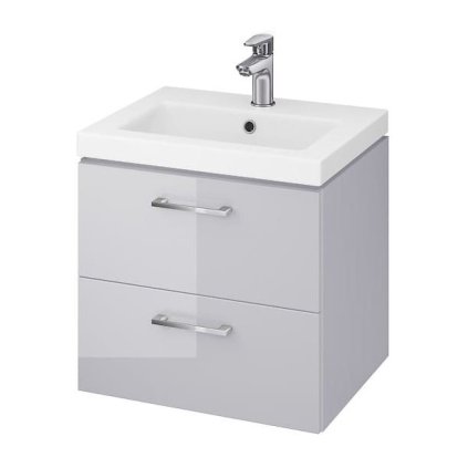 48496 cersanit set skrinka umyvadlo sivy lesk lara como 50 s801 212