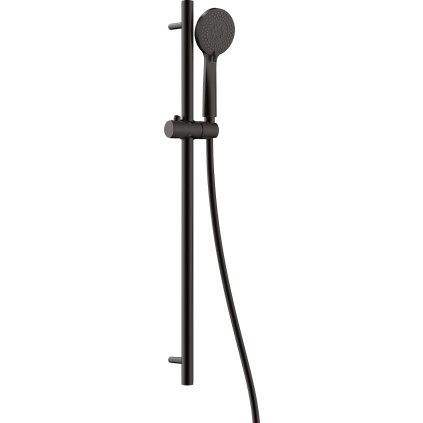 Deante Arnika, coloană de duș 800 mm cu cap manual cu 3 funcții, negru mat, DEA-NQA_N51K