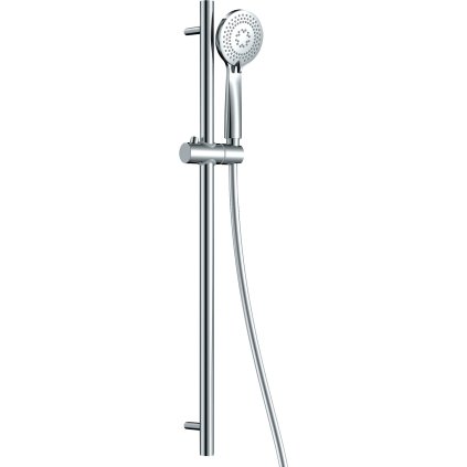Deante Arnika, coloană de duș 800 mm cu cap manual cu 3 funcții, crom, DEA-NQA_051K
