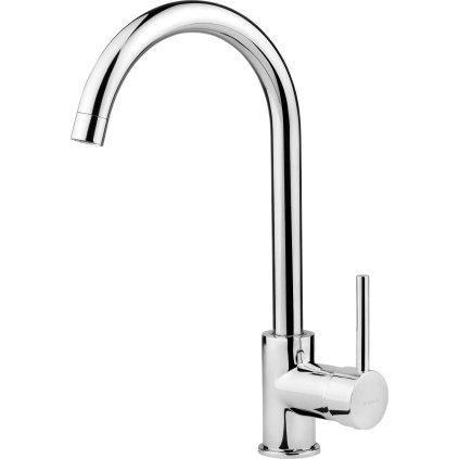 Deante Aster, baterie pentru chiuvetă de sine stătătoare cu ECO-aerator 4,5 l/min, crom, DEA-BCAE062M