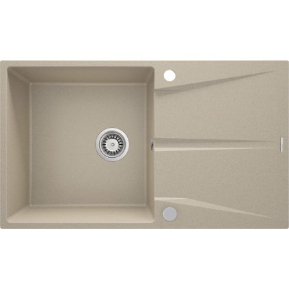 Deante Corio, chiuveta granit cu 1 camera 860x500x216mm, nisip, DEA-ZRC_711A