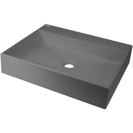 Deante Correo, chiuveta blat granit 500x400x125 mm, antracit metalic, DEA-CQR_TU5S