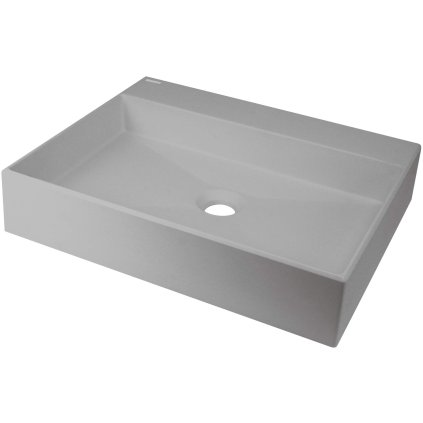 Deante Correo, chiuveta blat granit 500x400x125 mm, gri metalic, DEA-CQR_SU5S
