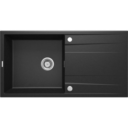 3616 1 zlew eridan grafit metalic granit 1k z o 1000x520x203 3 5 osprzet space saver lux