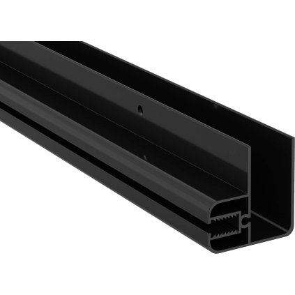 Deante Kerria Plus, profil de colt pentru sistem Kerria Plus 2m, negru mat, DEA-KTS_NW1X