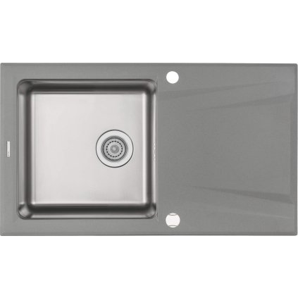 4159 1 zlew prime szary metalik granito stal 860x500x220 3 5 osprzet space saver