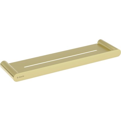 Deante Round, raft de perete 431 mm, auriu mat, DEA-ADR_R511