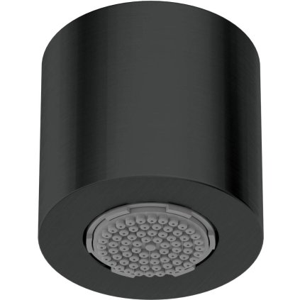 Deante Silia, cap de duș cu efect de ploaie, 1 funcție, negru mat, DEA-NQS_N30K