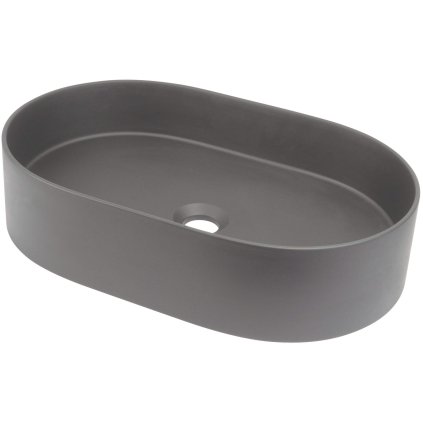 Deante Silia, chiuveta blat granit 550x350x125 mm, antracit metalic, DEA-CQS_TU6S