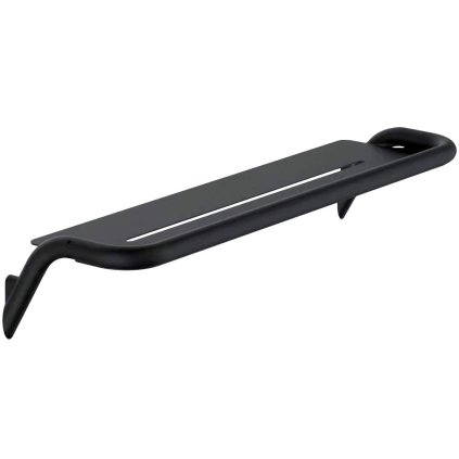 Deante Silia, raft de perete 436x124x89 mm, negru mat, DEA-ADI_N511