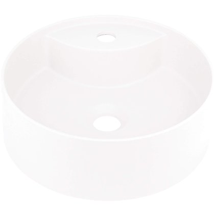 Deante Silia, chiuveta blat cu orificiu pentru robinet 360x360x125mm, alb mat, DEA-CQS_AU4B