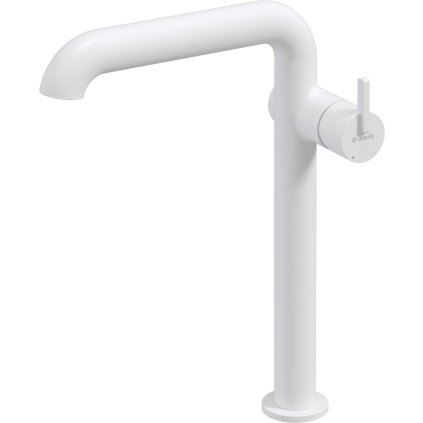 Deante Silia, baterie lavoar inalta cu duza dreptunghiulara h-305, alb mat, DEA-BQS_A24K