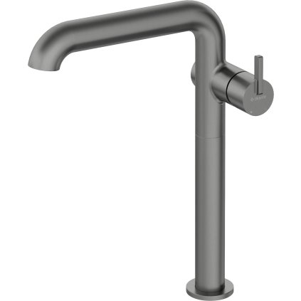 Deante Silia, baterie lavoar inalta cu duza dreptunghiulara, titan, DEA-BQS_D24K