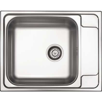 Deante Soul, chiuveta 1 camera inox 630x500x165 mm, decor satinat, otel, DEA-ZEO_011B