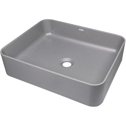 Deante Temisto, chiuveta blat granit 500x400x120mm, gri metalic, DEA-CQT_SU5S