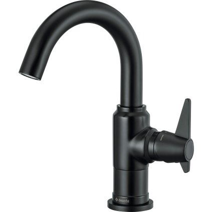 Deante Temisto, baterie chiuveta h-227, negru mat, DEA-BQT_N20M