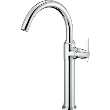 Deante Temisto, baterie pentru chiuveta inalta h-373, crom, DEA-BQT_020K