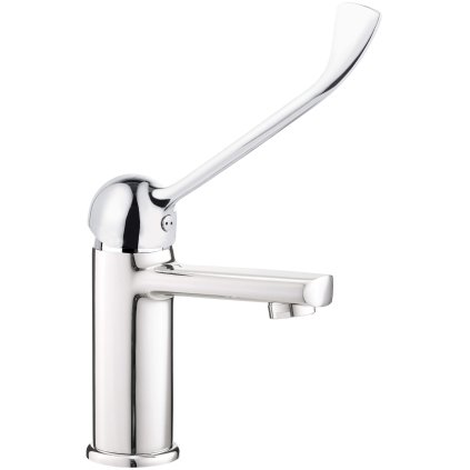 Deante Tubo, baterie chiuveta cu maneta medicala Clinica, crom, DEA-BUT_020C